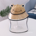 Brown Frog Anti-droplet Hat for Children